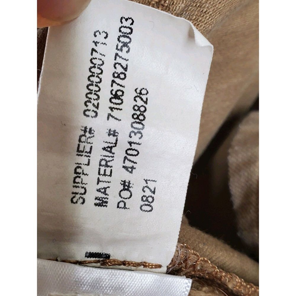 Polo Ralph Lauren Jeans Hampton Relaxed Straight Mens 32x32 Khaki Brown Mid Rise - Picture 9 of 13